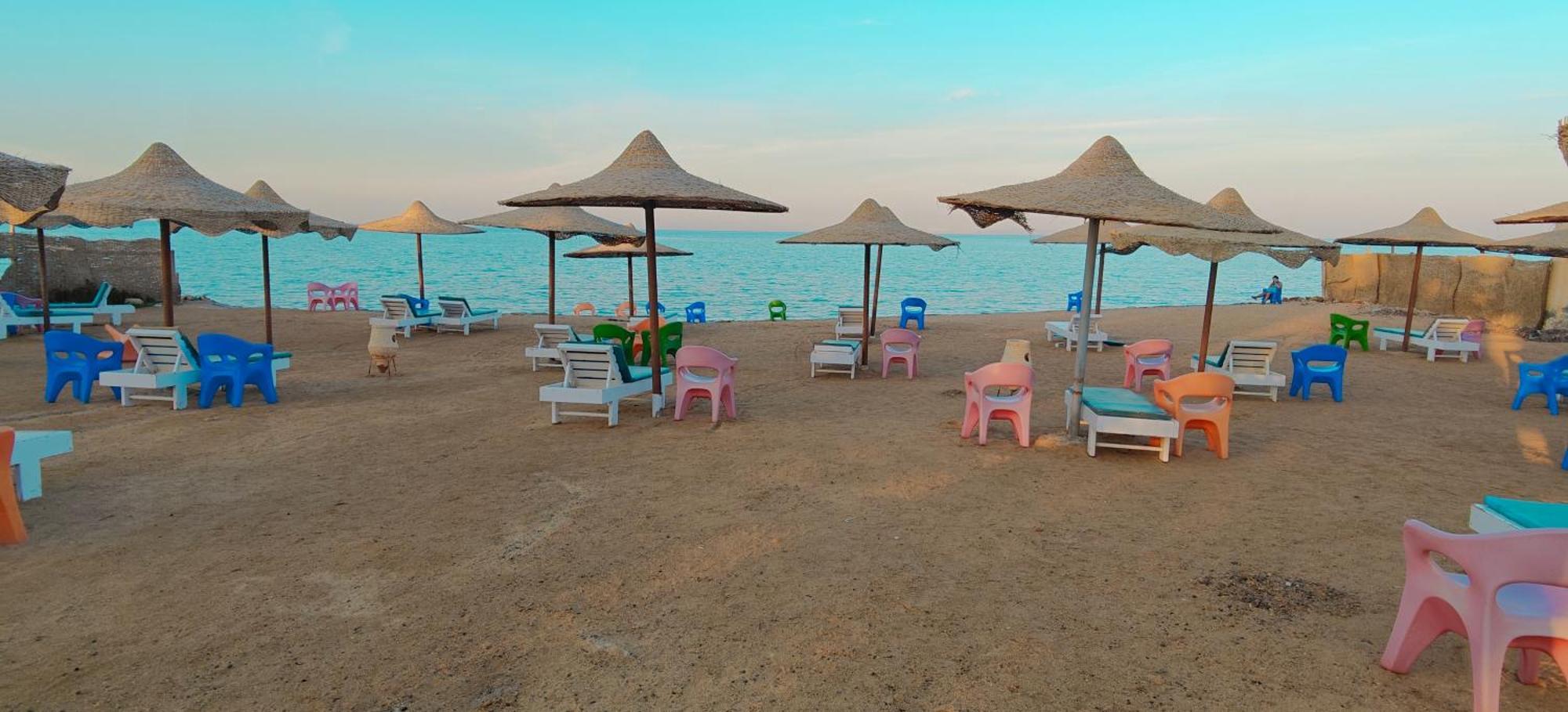 Casablanca Beach Direct Sea View Tow Bedroom Apartment Hurghada Cameră foto