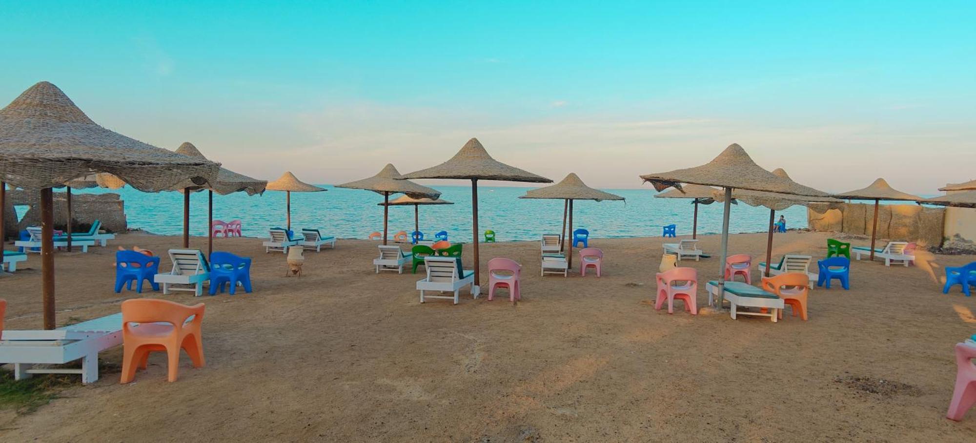Casablanca Beach Direct Sea View Tow Bedroom Apartment Hurghada Cameră foto