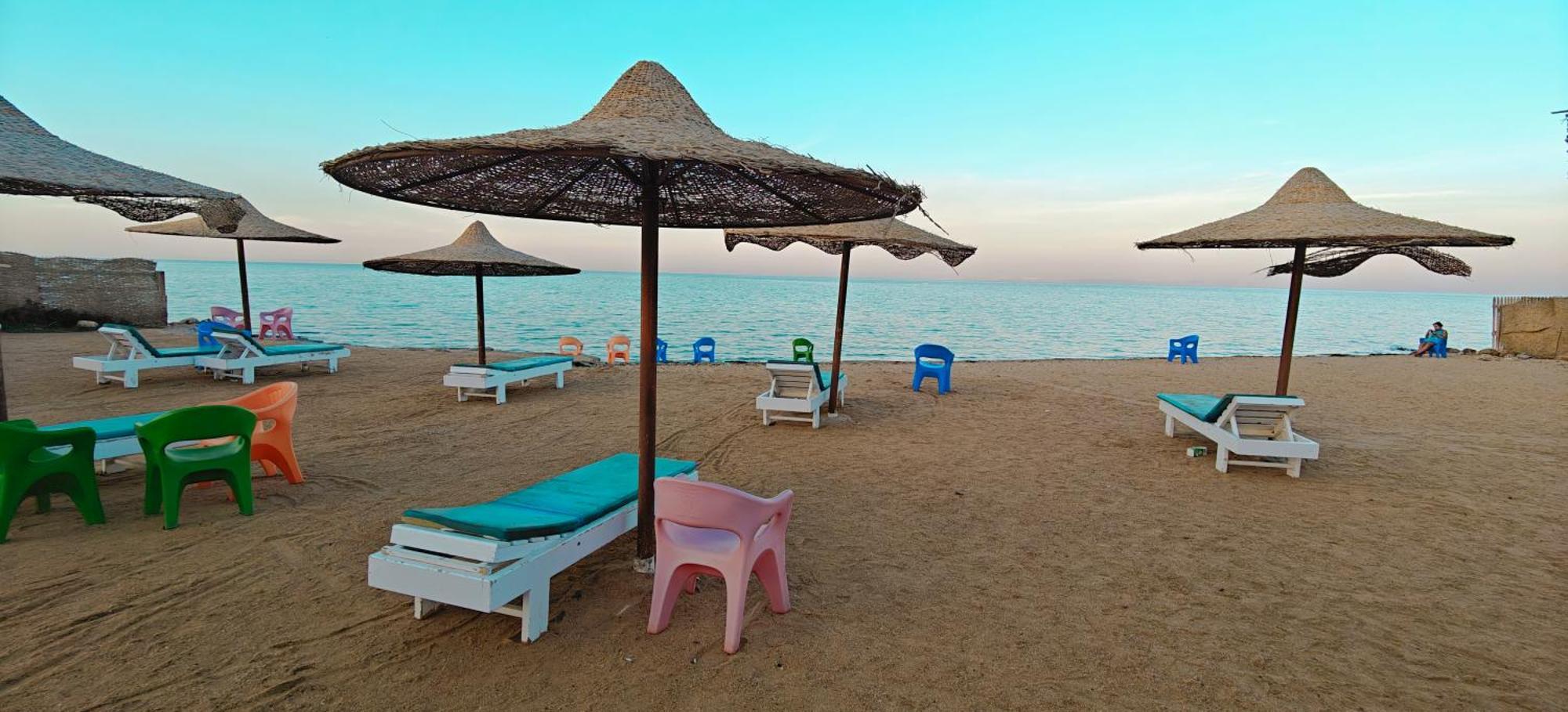 Casablanca Beach Direct Sea View Tow Bedroom Apartment Hurghada Cameră foto