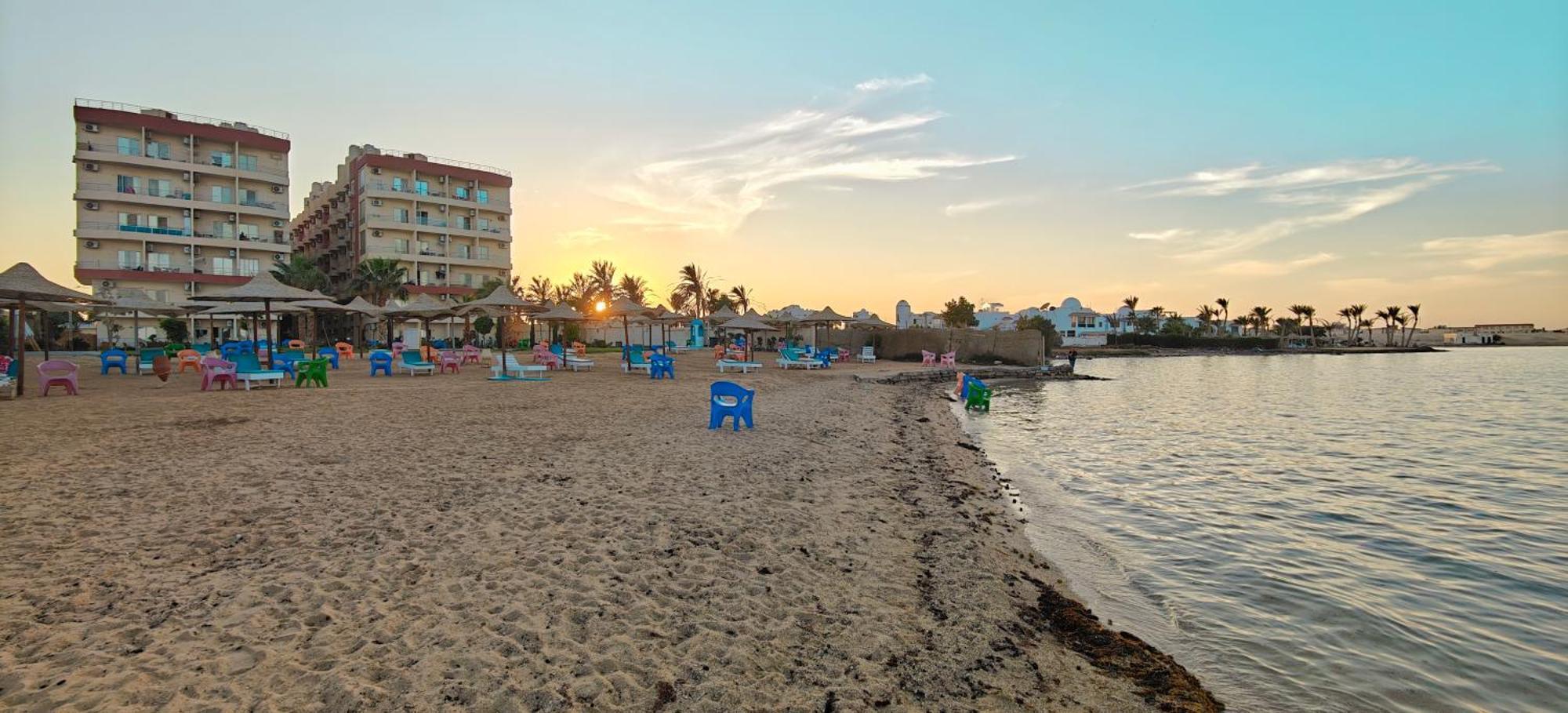 Casablanca Beach Direct Sea View Tow Bedroom Apartment Hurghada Cameră foto